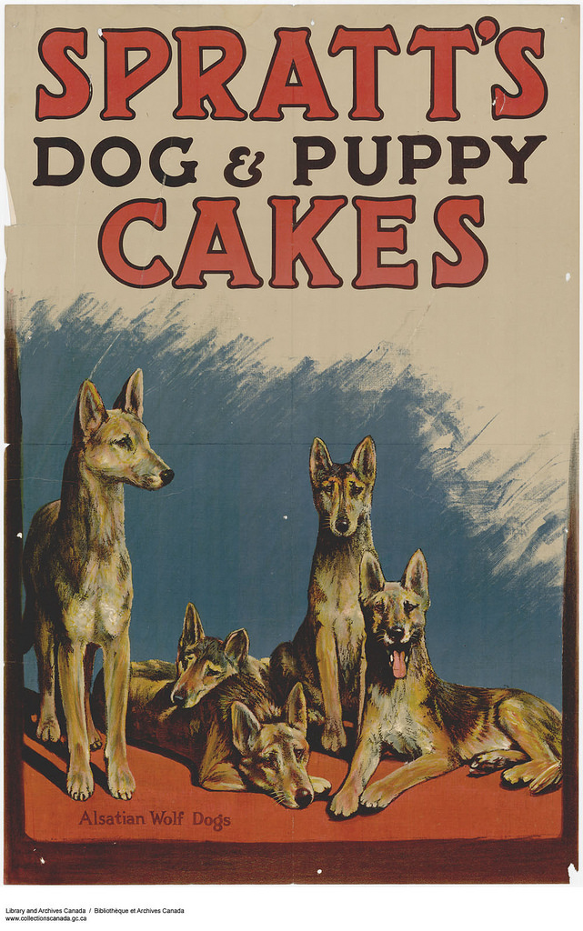 Spratt's Dog Cakes old ad